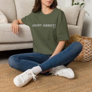 Copy of ABORT ABBOTT - Unisex Softstyle T-Shirt - DARK - Image 14