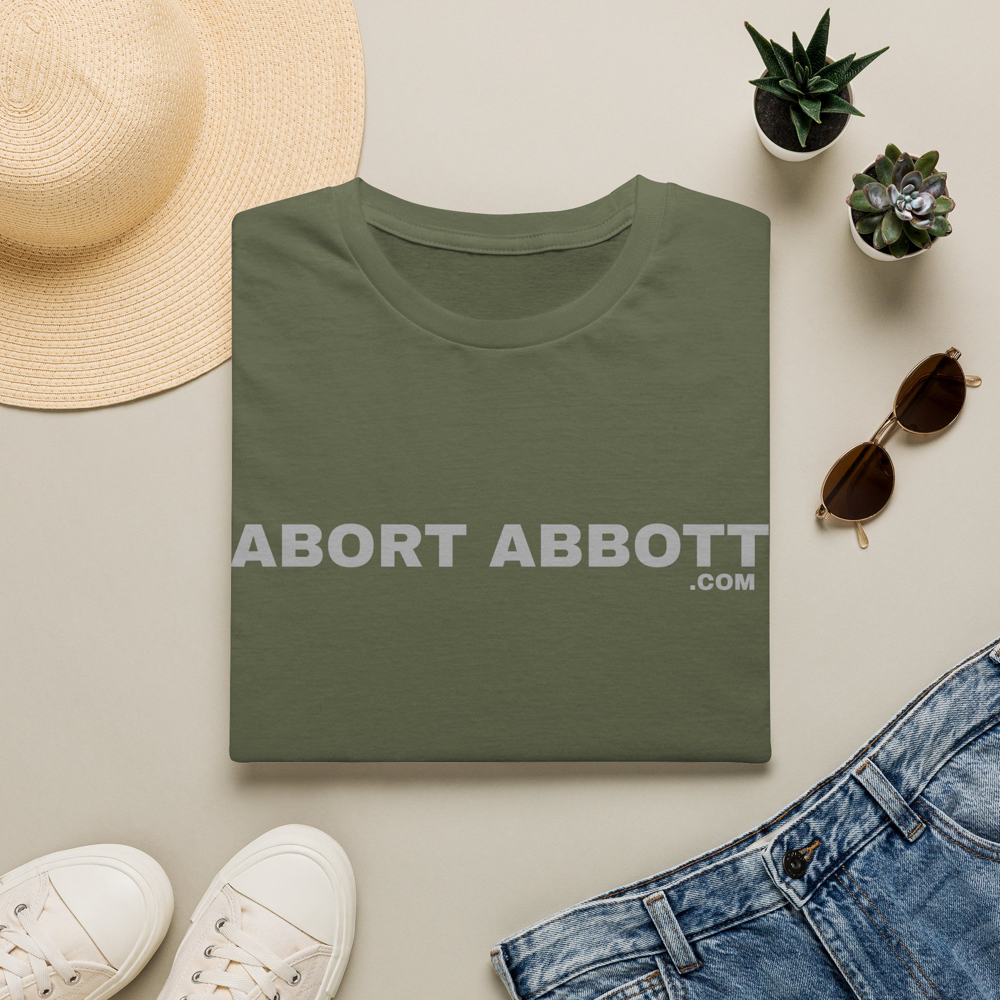 Copy of ABORT ABBOTT - Unisex Softstyle T-Shirt - DARK - Image 13